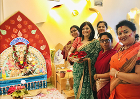 Moscow Durga Puja Celebration